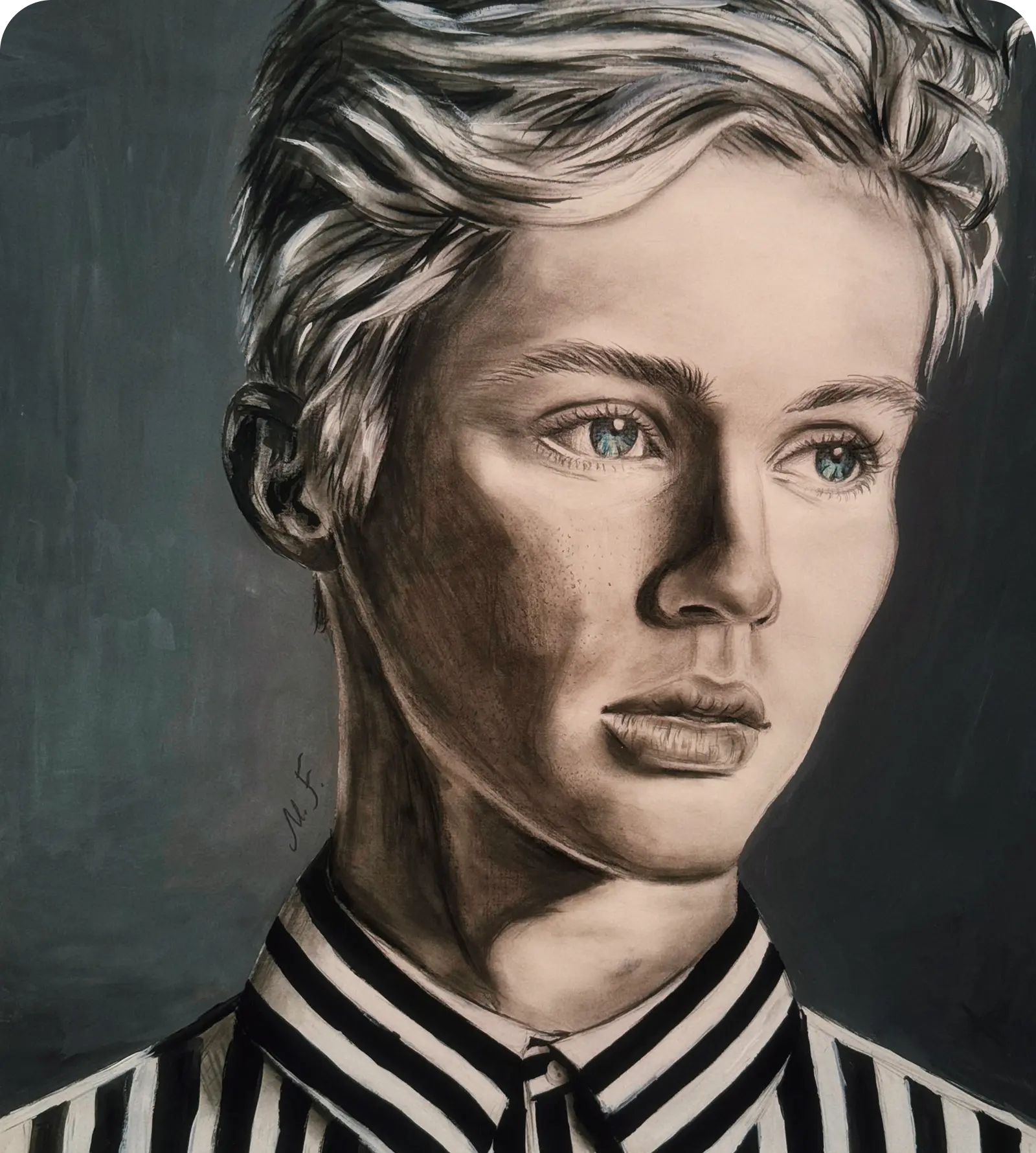 “Blue-eyed Troye”