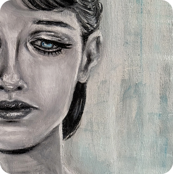 “not sad, just don’t want to smile” detail 2